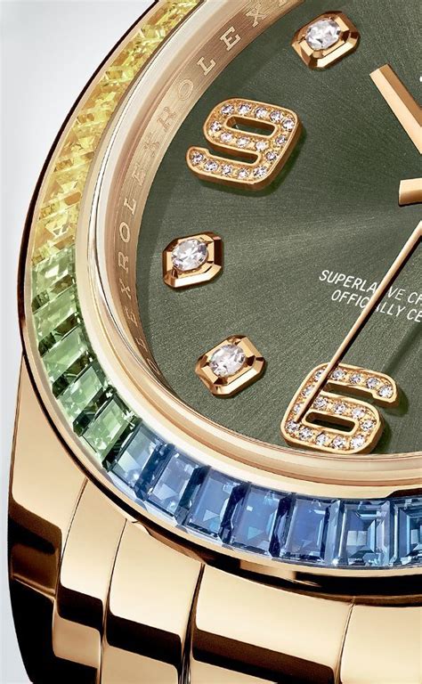 Rolex watch appliques